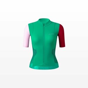 NWT Jelenew Hourglass short sleeve jersey in Forest